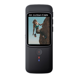 Caméra Vlog <span class=keywords><strong>Mini</strong></span> 4K HD WiFi Sans Fil Portable Caméra d'Action pour le Sport, les Voyages, la Photographie, Vision Nocturne, Étanche jusqu'à 30m - Product Image 1