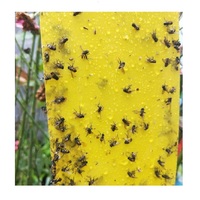 20x10 cm Dubbelzijdige Biologische Muggenvanger Kleverige Insectenlijm Monitor Waterdichte Vliegende Insectenstickers voor Veld/Boerderij/Kas
