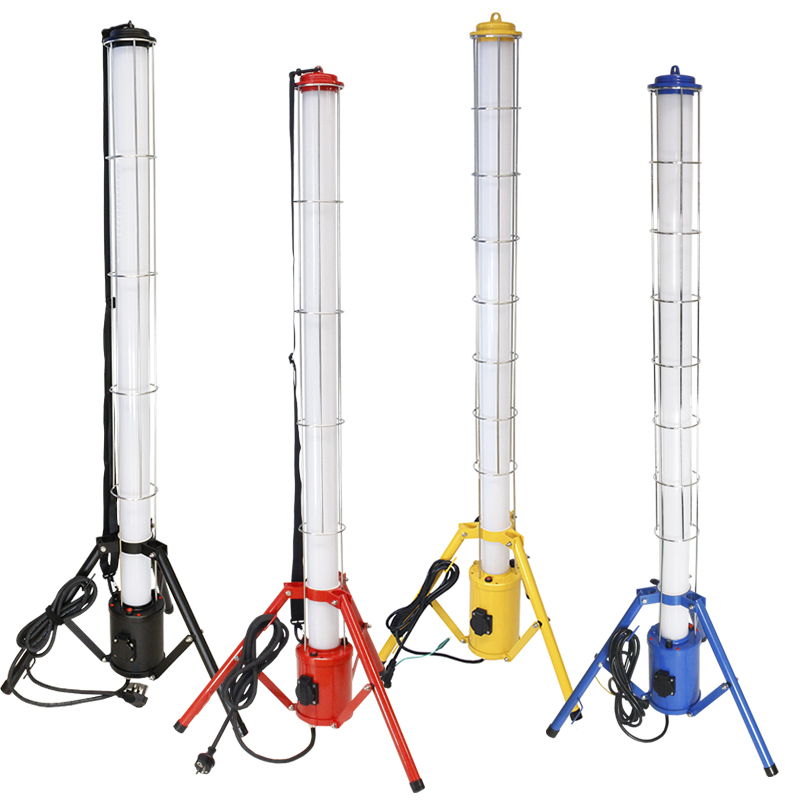 New Product Outdoor Hanging Portable Version IP65 40w 60W Construction Site Camping LED 360 Beam Angle Cylindrical Work Light