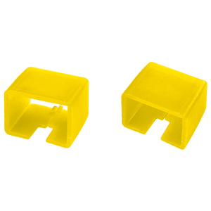 Identificador de Cable RJ45 Amarillo 1 x 1.4 x 1 para Gestión de Cables de Red - Product Image 1