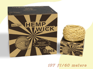 Beeswaxed cây gai dầu dây, hữu cơ cây gai dầu Wick tráng trong sáp ong cuộn, cây gai dầu dây cho DIY nến làm và ánh sáng một ngọn lửa và thuốc lá - Product Image 3