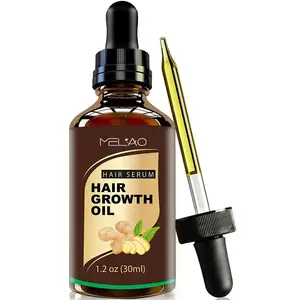 MELAO Private label Natural Organic Vegan Grow Healthy Strong Hair Treatment for Bald Hair Serum Wholesale IN bulk