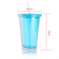 Nouveau produit 2026 – Gobelets en plastique à double paroi personnalisables, réutilisables, écologiques pour le camping en extérieur