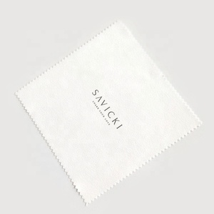 Impression <span class=keywords><strong>de</strong></span> logo personnalisé Argent Or Pierres Précieuses Blanc Bijoux Chiffon <span class=keywords><strong>de</strong></span> Polissage Chiffon <span class=keywords><strong>de</strong></span> <span class=keywords><strong>Nettoyage</strong></span> en Microfibre - Product Image 6