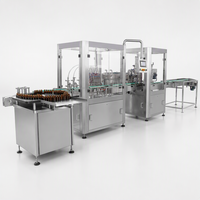 Machine de remplissage et de bouchage automatique de haute précision pour flacons d'huiles essentielles et de teintures