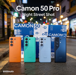 เทคโนโลยี Camon 50 pro โทรศัพท์มือถือปลดล็อค 5G Android 15 หน้าจอขนาดใหญ่ 7.3 นิ้ว 16GB+1TB รองรับสองซิม สมาร์ทโฟนขายส่ง max - Product Image 5