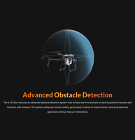 Drones agricoles Pulvérisation Drone agricole professionnel avec pulvérisateur Moteur sans balais RTK GPS Cadre à aile fixe Grande capacité de chargement UAV