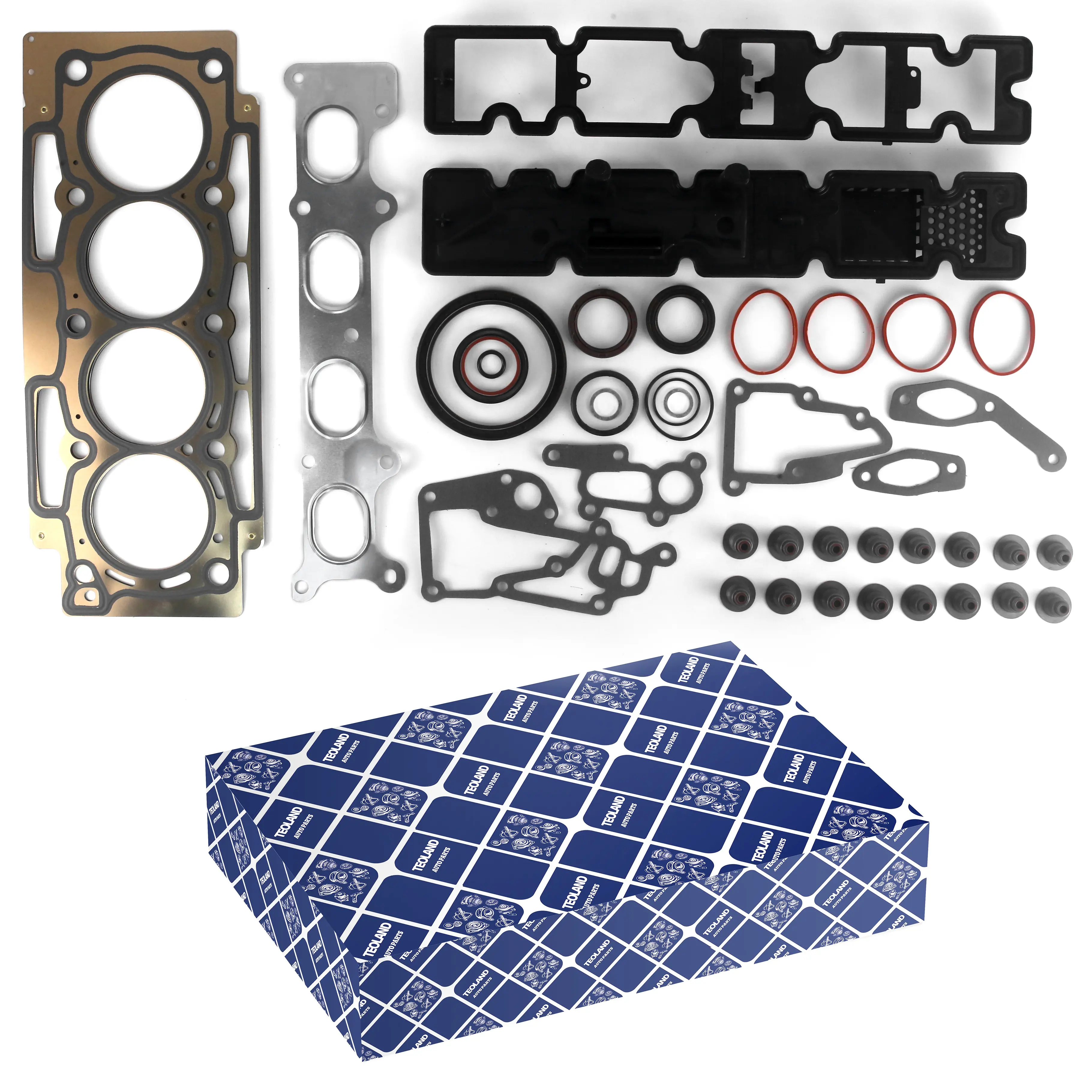 Hot Bán Động Cơ Phụ Tùng Đại Tu Xi Lanh Đầu Gasket Set Cho EW10A Peugeot 307 Đầy Đủ Gasket Set 2.0 2.0L HDI 90