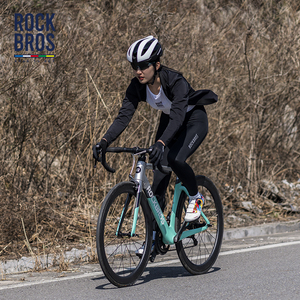 ROCKBROS SERIE ROAD SKY Vendita Calda <span class=keywords><strong>Pantaloni</strong></span> Lunghi da Ciclismo per <span class=keywords><strong>Donna</strong></span> in Nylon ad Asciugatura Rapida Traspiranti con Imbottitura 3D Personalizzati a Compressione - Product Image 6