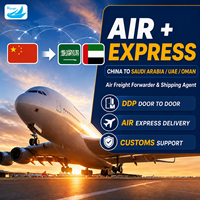 Transitaire aérien et agent maritime de la Chine vers l'Arabie Saoudite/EAU/Oman, livraison express aérienne DDP porte à porte
