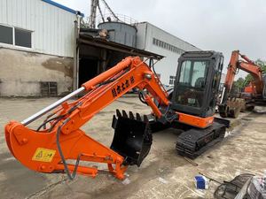 Mini-excavatrice sur chenilles Hitachi ZX50 d'occasion, d'origine japonaise, 5 tonnes, petite pelle pour travaux de jardinage et municipaux - Product Image 4