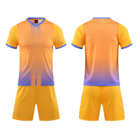 Maillots de football unisexe à manches courtes pour jeunes