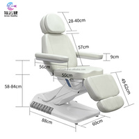 Lit visage spa Mobilier moderne cuir réglable pour salon de soins Lit de massage