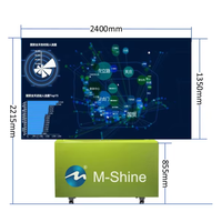 M-Shine UT COB İç Mekan Tam Renkli LED Ekran Hepsi Bir Arada Otomatik Kaldırma Katlanır Mobil Enerji Tasarruflu Yüksek Çözünürlüklü Ekran
