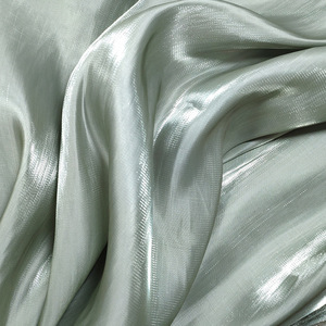 قماش أورجانزا حرير سائل للبيع بالجملة قماش أورجانزا لامع فاخر مناسب لفساتين الملابس - Product Image 4