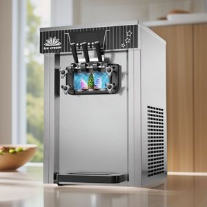 Internet Celebrity Stall Automatic Soft <b>Ice</b> <b>Machine</b> With Stainless Steel <b>Ice</b> <b>Machine</b> Internet Celebrity Stall Electric-Free Auto - Product Image 2