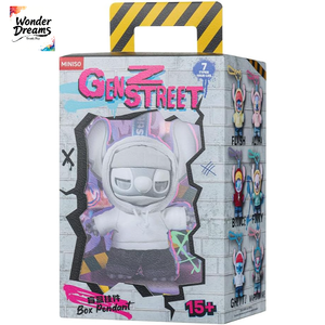 Lilo & Stitch GenZ <span class=keywords><strong>Street</strong></span> Series Blind Box - Statuetta in Vinile Casuale da Collezione, Confezione Originale, per Arredamento Casa Unisex - Product Image 1