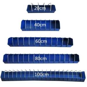 Fabricant auge d'alimentation pour volaille pour pigeons, mangeoire Portable en plastique pour pigeons, caille, oiseaux - Product Image 1