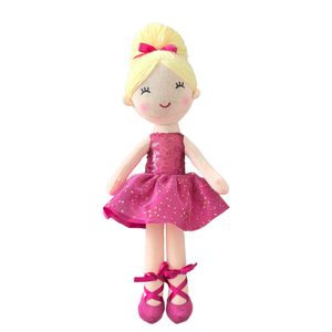 Oem/ODM tùy chỉnh-thực hiện thiết kế thời trang sang trọng mềm đồ chơi Ballerina Cổ tích công chúa múa ba lê búp bê cô gái <span class=keywords><strong>Tutu</strong></span> Sequins Ăn mặc - Product Image 1