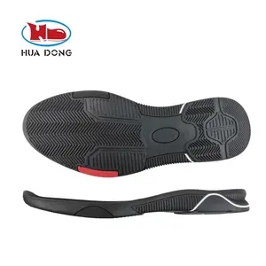 Suola Esperto HuaDong Ultimas zapatillas de da corsa suela de diseño soave suela de goma para hacer zapato SS20