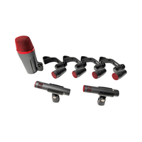 Panvotech vente en gros Instrument de musique UHF, 7 pièces, enregistrement, micro à tambour professionnel pour batterie