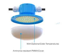 Ampoule LED pour poulailler 9W-15W 130lm/W, gradation 0-100%, garantie 5 ans, couvercle transparent