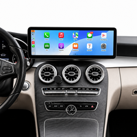 Autoradio Android 14 8+128 Go pour Mercedes C W205/S205 NTG5.0, écran tactile 12,3 pouces, CarPlay, Android Auto, navigation GPS, 4G LTE, WiFi