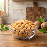 Premium exportkwaliteit gevriesdroogde sapota blokjes 100% natuurlijk zonder suiker en conserveermiddelen, echte zoete fruitsnack, klaar om te eten, bulkverpakking
