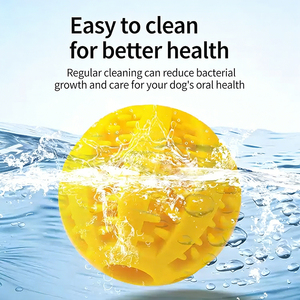 Vente directe usine – Jouet interactif pour <span class=keywords><strong>chien</strong></span> en TPR de 5 cm, résistant aux morsures, écologique, pour le nettoyage dentaire, en forme de pastèque, avec fonction d'administration de nourriture - Product Image 6