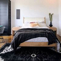 Table de chevet flottante nordique en bois à un tiroir, armoire de chevet moderne, meuble d'hôtel, casier de chambre à coucher