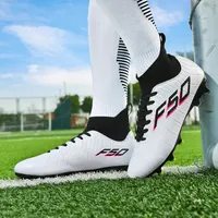 Chaussures de football pour garçons F50 FG de haute qualité 2025 NEW PL, crampons de compétition pour terrain naturel avec pointes longues, semelle intérieure en TPU, automne