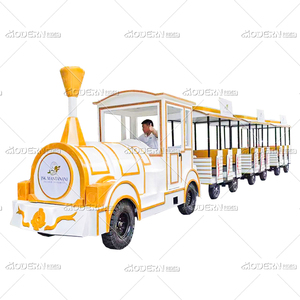 Popular Choice 27-seat Trackless Panda Theme <b>Train</b> With Cute Design For Kids And Family Amusement Rides For Sale - Product Image 3