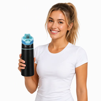 Bouteille d'eau isotherme parfumée, vente en gros directe usine, logo personnalisé, qualité alimentaire sans BPA, pour l'école, le bureau, le sport