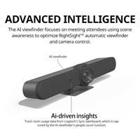 Nueva Cámara Web Logitech CC5500E Original para Reuniones Empresariales, HD Full 4K, Cámara para Videoconferencias CC5500E