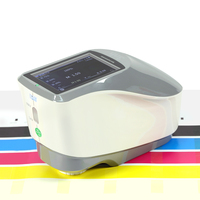 Colorímetro 3NH YD5010, Espectrodensitómetro Portátil para Medir el Valor CMYK, la Malla de Colores, el Color de Punto y Detectar la Diferencia de Color en la Impresión