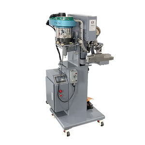 Автоматический станок JZ-989DS для установки D-образных люверсов и крючков для шнурков на защитную рабочую обувь - Product Image 2