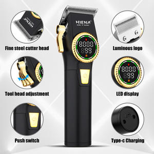 Máquina de Cortar Cabello Profesional Inalámbrica VGR V-001 Serie Salon para Degradados, para Hombres, de Alta Velocidad, Acero Inoxidable, Recargable por USB - Product Image 4