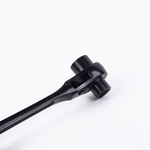 Double End <b>Ratchet</b> Wrench Metric Hex Industrial Grade High Carbon Steel Electrophoresis Surface Treatment - Product Image 1