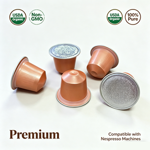 Cápsulas de Café Matcha de Grado Ceremonial Compatibles con Nespresso Original Line, Cápsulas de Té Verde Chino Orgánico - Product Image 4