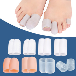 <span class=keywords><strong>Protector</strong></span> <span class=keywords><strong>de</strong></span> dedos <span class=keywords><strong>de</strong></span> silicona antideslizante para tacones altos, calzado <span class=keywords><strong>protector</strong></span> transpirable y antidesgaste para apretar los callos - Product Image 2