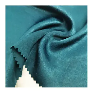 Paris Nhung Satin 100% Polyester Màu Tùy Chỉnh ITY Satin Vải Cho Phụ Nữ Quần Áo
