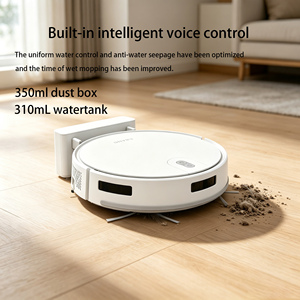 Robot Aspirador y Trapeador 2 en 1 Glomarket Tuya Smart con Navegación Óptica Giroscópica, Succión Potente de 2000 Pa y Tanque de Agua Inteligente con Wifi - Product Image 5