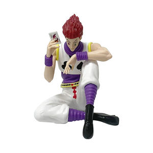 Set di 2 Personaggi Seduti da 11CM - Gon, <span class=keywords><strong>Killua</strong></span> e Kurapika, Statuette Anime Classiche da Collezione - Product Image 4
