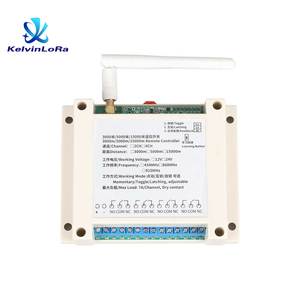 5 км Lora Long Range приемник реле переключатель RF беспроводной пульт дистанционного управления 24 В Промышленный контроль водонепроницаемый автоматический пластик - Product Image 1