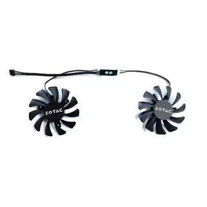 สำหรับ ZOTAC GEFORCE GTX 970 กราฟิกการ์ด 4PIN 75 มม.GA81O2U GA81S2U <span class=keywords><strong>GTX970</strong></span> พัดลม GPU - Product Image 5