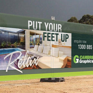 في الهواء الطلق الأعمال الرياضية المرن الفينيل pvc شبكة كبيرة لافتة شعار الطباعة الرقمية الطباعة لافتات خدمة المصنعين - Product Image 5