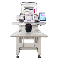 Nouvelle machine à broder plate informatisée à tête unique, modèle 2026, pour usage domestique, 1200 tr/min, haute précision, broderie 400x600mm
