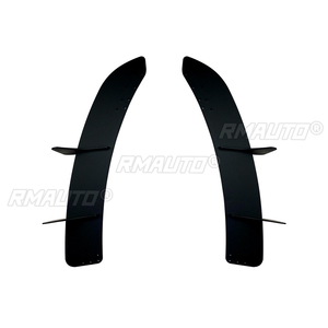 Protector de Parachoques Trasero, Difusor, Alerón, Divisor para Volkswagen Golf 6 MK6 R 2009-2013, Decoración Negra - Product Image 2