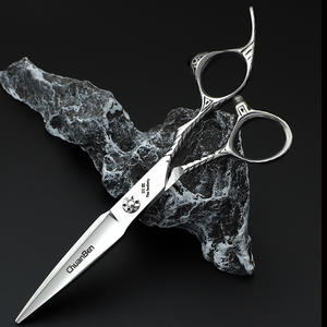 Ensemble de ciseaux de coiffure Kawamoto en acier inoxydable, ciseaux plats, ciseaux à effiler, outils de coiffure durables pour la population générale - Product Image 5