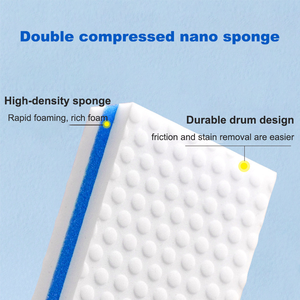 Three-Layer Magic Boat <strong>Eraser</strong> Cleaning <strong>Pads</strong> Sponge for Cleaning Vinyl High-density Magic Kitchen Sponge Magic <strong>Eraser</strong> Sponge